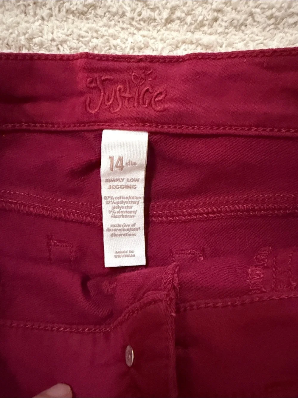 Justice soft stretch